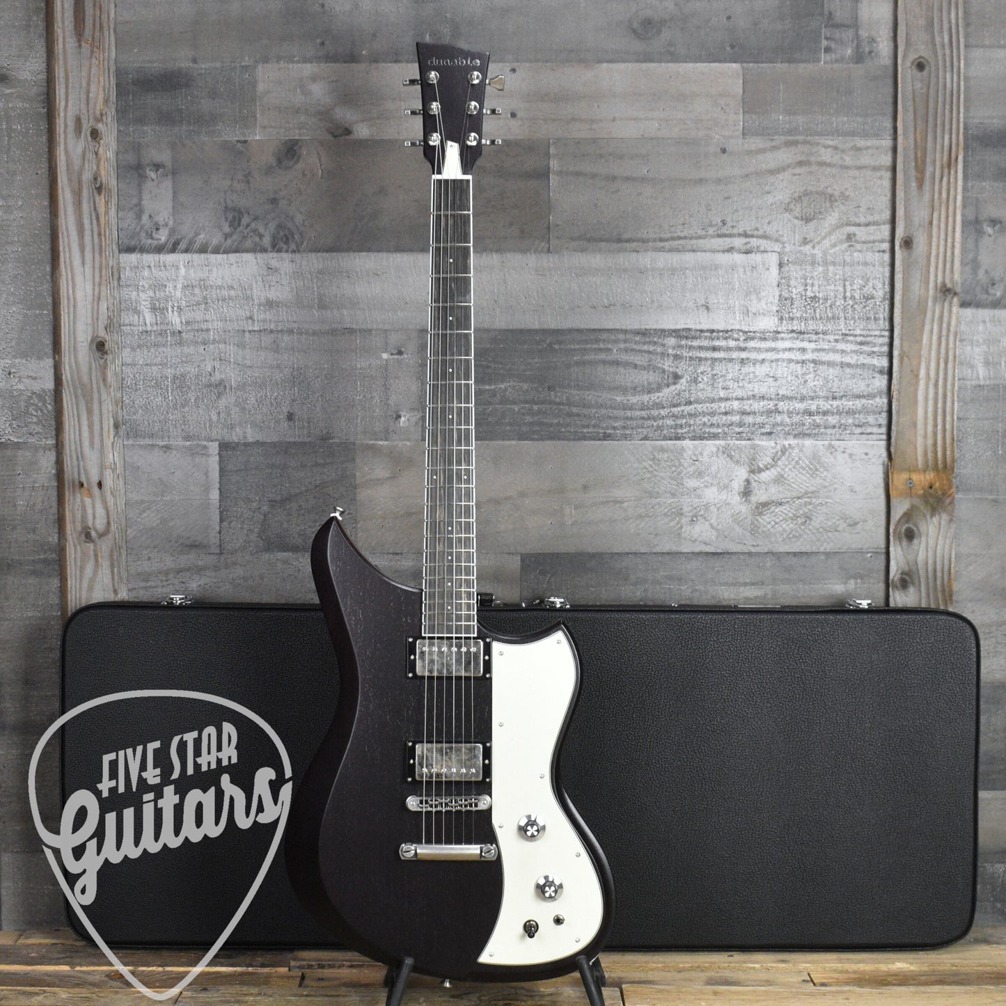 Dunable Yeti USA Black Limba - Transparent Purple with Hardshell Case