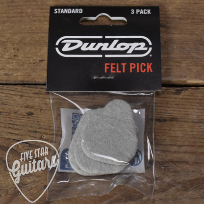 Dunlop Standard Felt Pick - 3 Pack