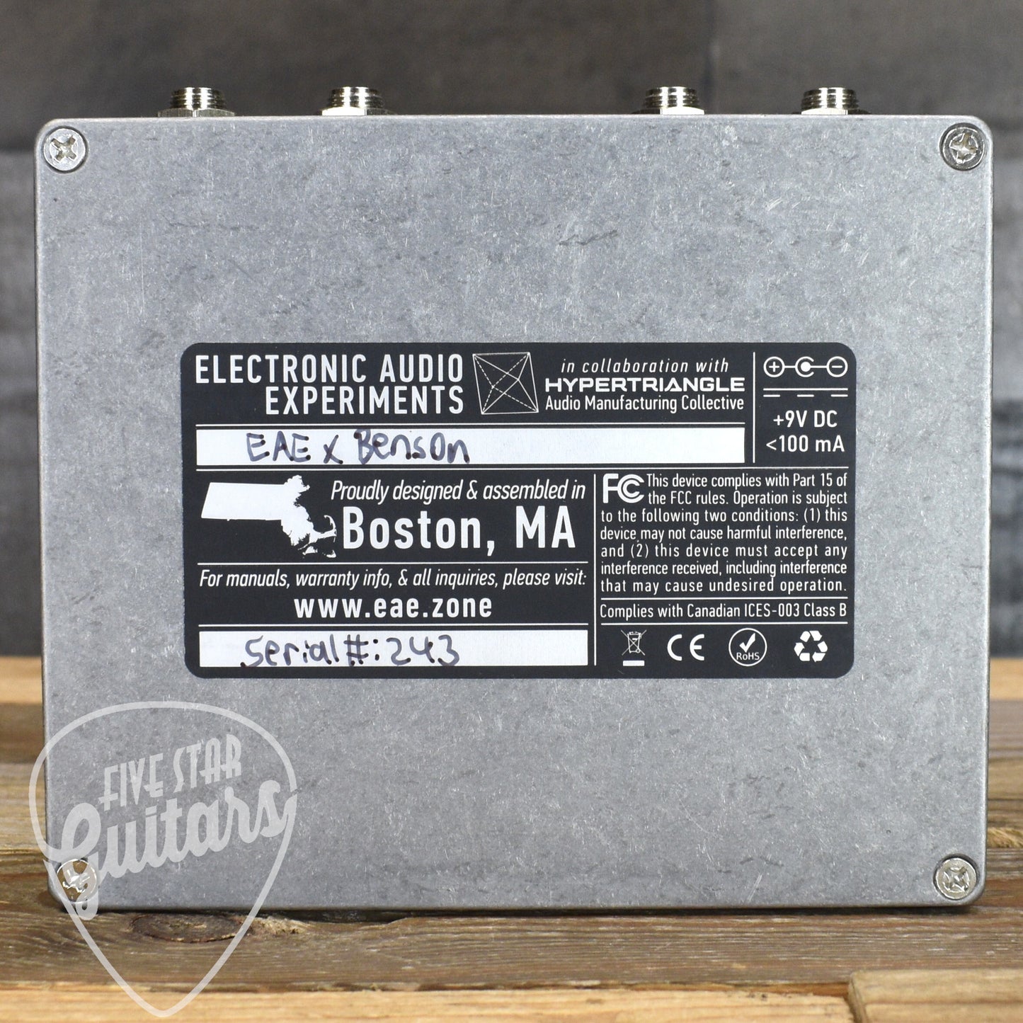 Electronic Audio Experiments x Benson Halberd + Germanium Boost