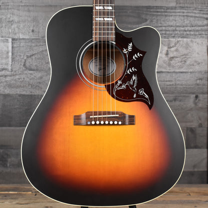 Gibson Hummingbird Studio EC - Tri-Burst Satin with Hard Shell Case