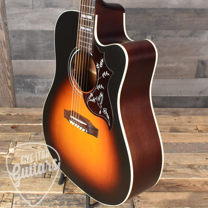 Gibson Hummingbird Studio EC - Tri-Burst Satin with Hard Shell Case