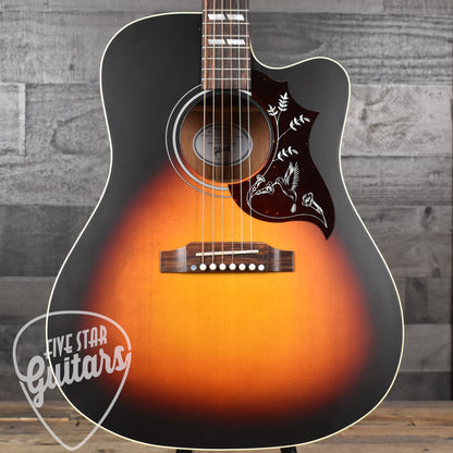 Gibson Hummingbird Studio EC - Tri-Burst Satin with Hard Shell Case
