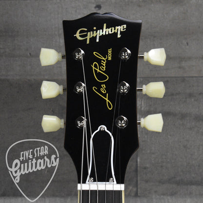 Epiphone 1957 Les Paul Goldtop Reissue - Double Gold - With Brown Hardshell Case