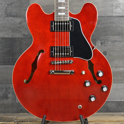 Epiphone 1962 ES-335 Reissue - Sixties Cherry - With Black Hard Shell Case