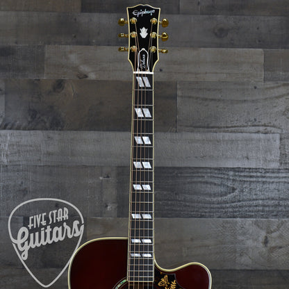 Epiphone Hummingbird Deluxe EC - Autumn Burst