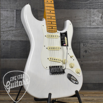 Fender American Ultra Luxe Vintage '50s Stratocaster - White Blonde with Fender Deluxe Hardshell Case