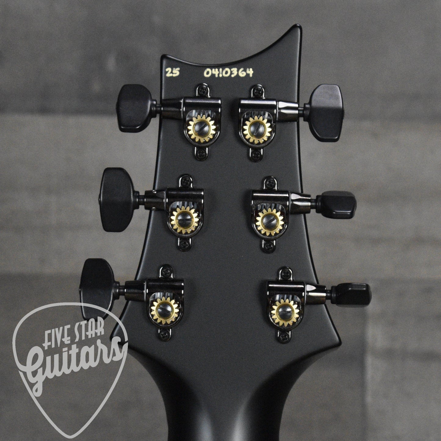 PRS 40th Anniversary Custom 24 Satin Limited Edition - Charcoal Tri-Color Burst with PRS Molded Hardshell Case
