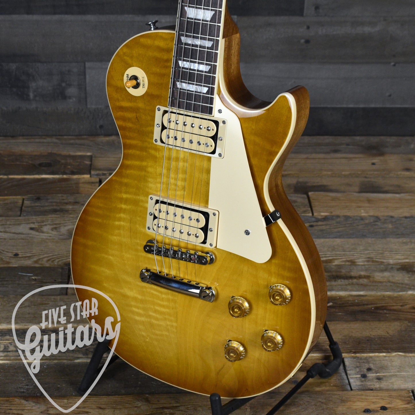 Gibson Les Paul Standard 50s Double Trouble - Vintage Honey Burst