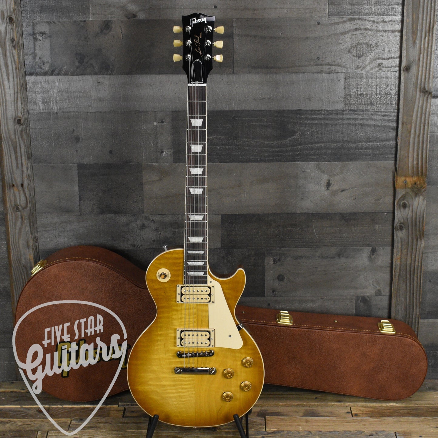 Gibson Les Paul Standard 50s Double Trouble - Vintage Honey Burst