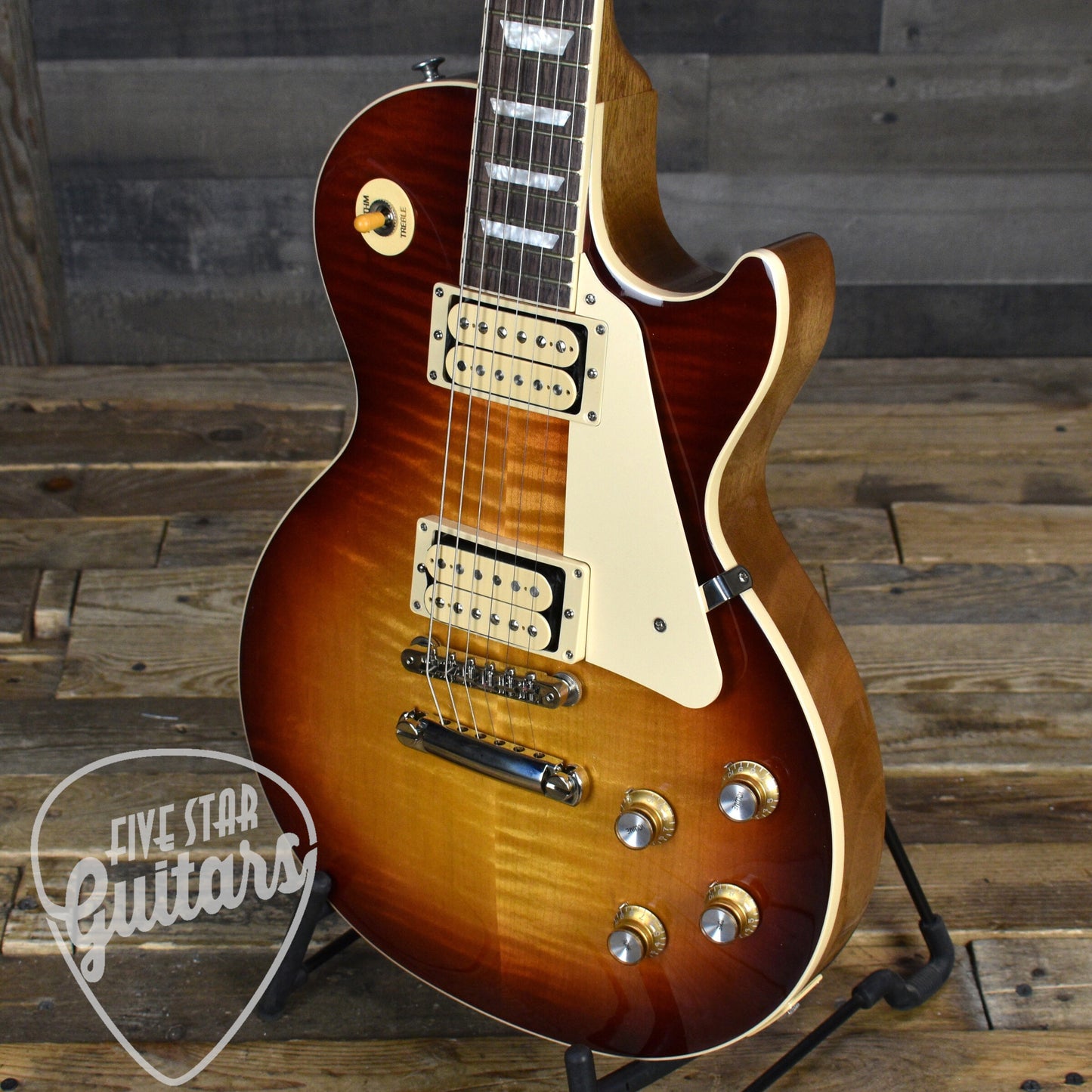 Gibson Les Paul Standard 60s Double Trouble - Vintage Bourbon Burst