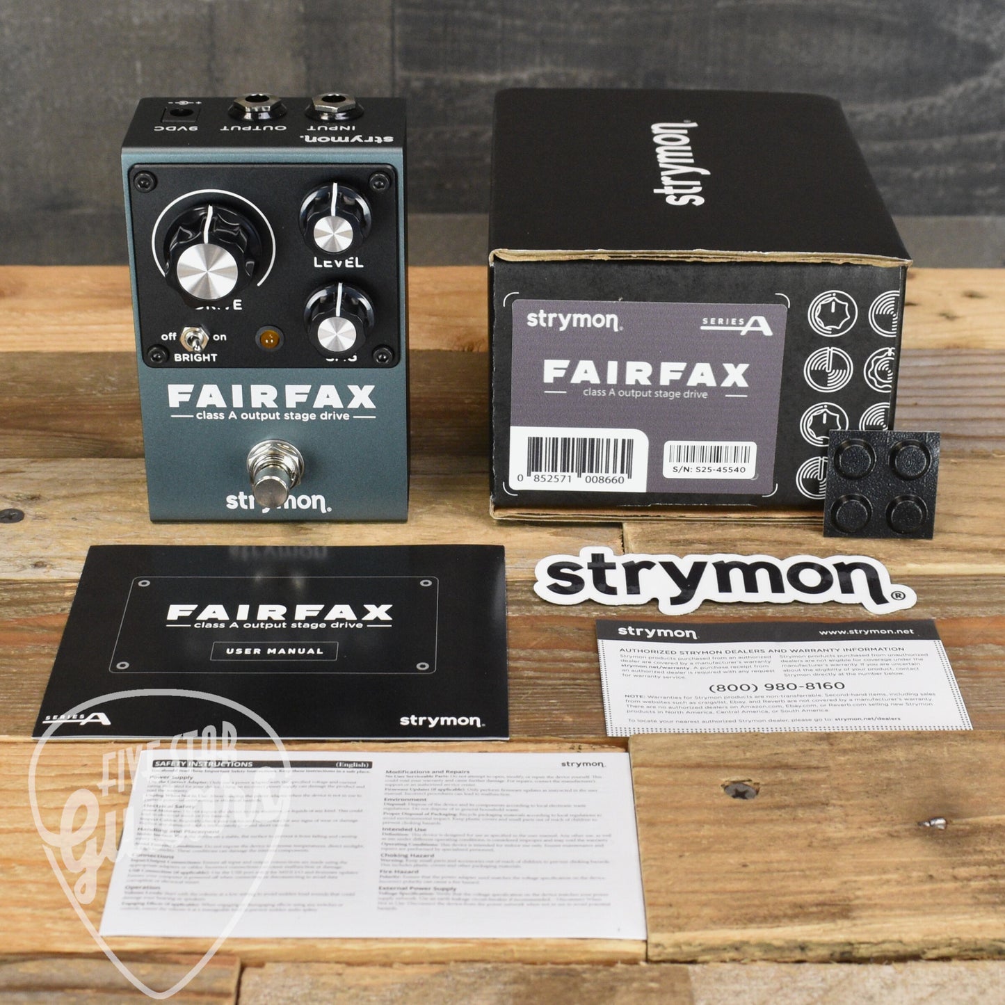 Strymon Fairfax Overdrive Pedal