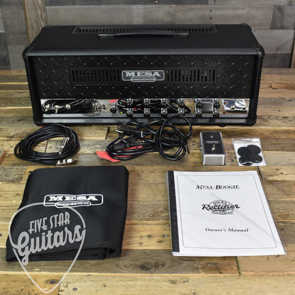 Mesa Boogie 2-CH 90's Dual Rectifier-  Black Bronco / Chrome Chassis