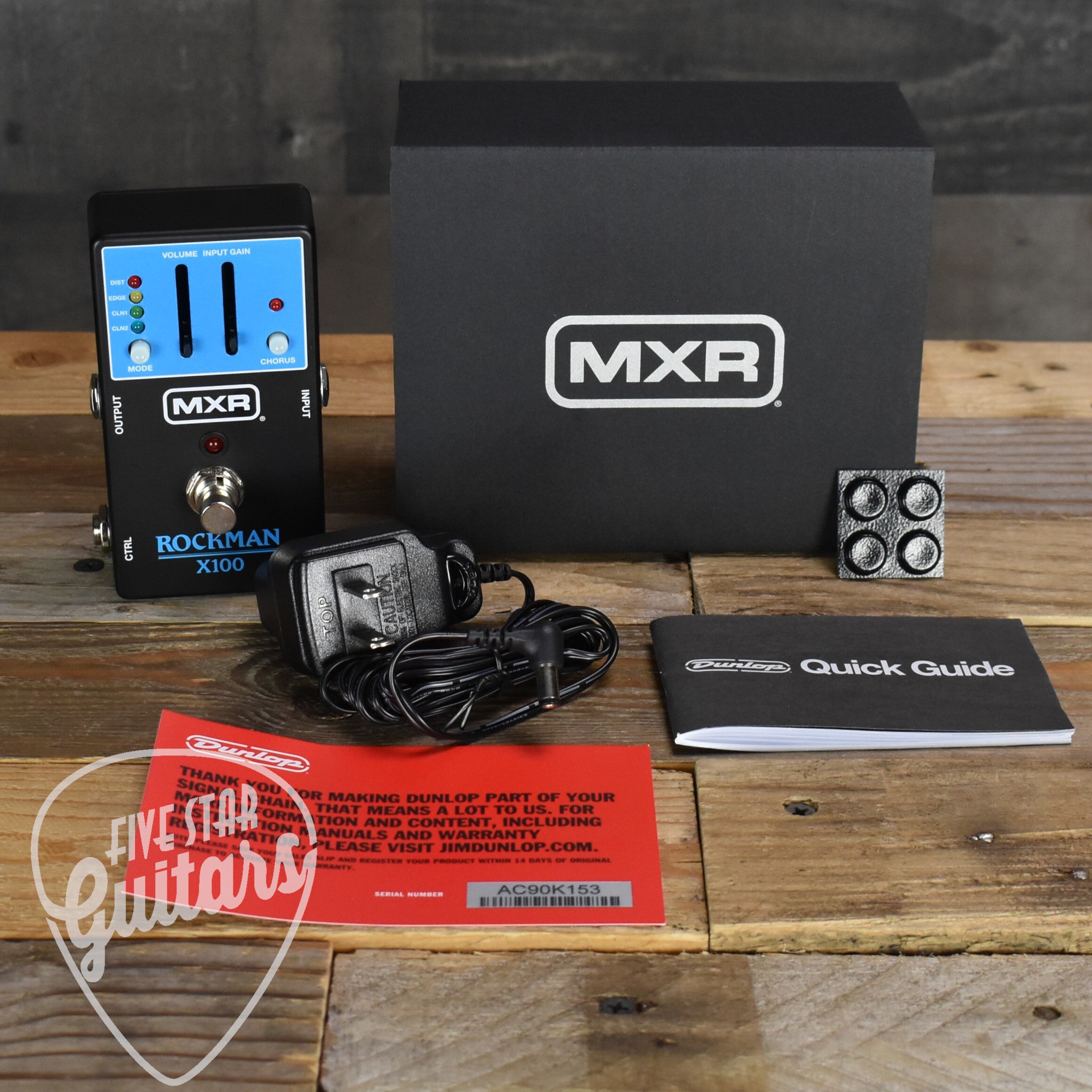 MXR Rockman X100 Analog Tone Processor – Five Star Guitars