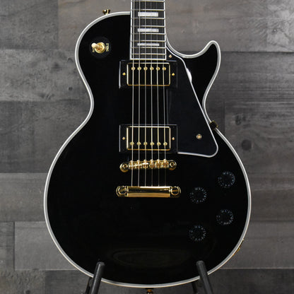 Epiphone Les Paul Custom Inspired by Gibson Collection - Ebony with Premium Gig Bag