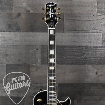 Epiphone Les Paul Custom Inspired by Gibson Collection - Ebony with Premium Gig Bag