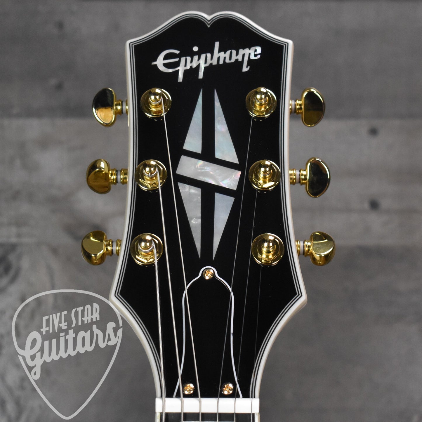Epiphone SG Custom Inspired by Gibson Collection - Alpine White with Premium Gig Bag