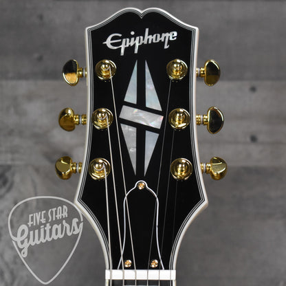Epiphone SG Custom Inspired by Gibson Collection - Alpine White with Premium Gig Bag