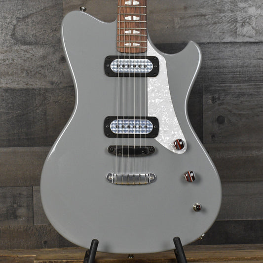 Powers Electric A Type  - Chalk  - FF42 Pickups - Pearl Pickguard - Delrin Saddle -  Top Loading Hardtail