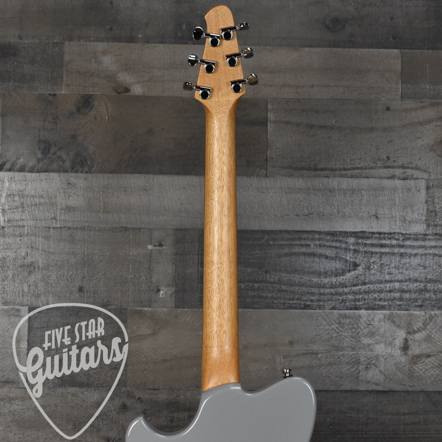 Powers Electric A Type  - Chalk  - FF42 Pickups - Pearl Pickguard - Delrin Saddle -  Top Loading Hardtail