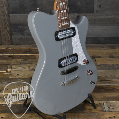 Powers Electric A Type  - Chalk  - FF42 Pickups - Pearl Pickguard - Delrin Saddle -  Top Loading Hardtail