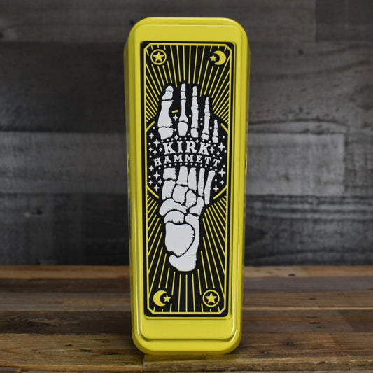 Pre-Owned Dunlop Kirk Hammett Yellow Sparkle Wah