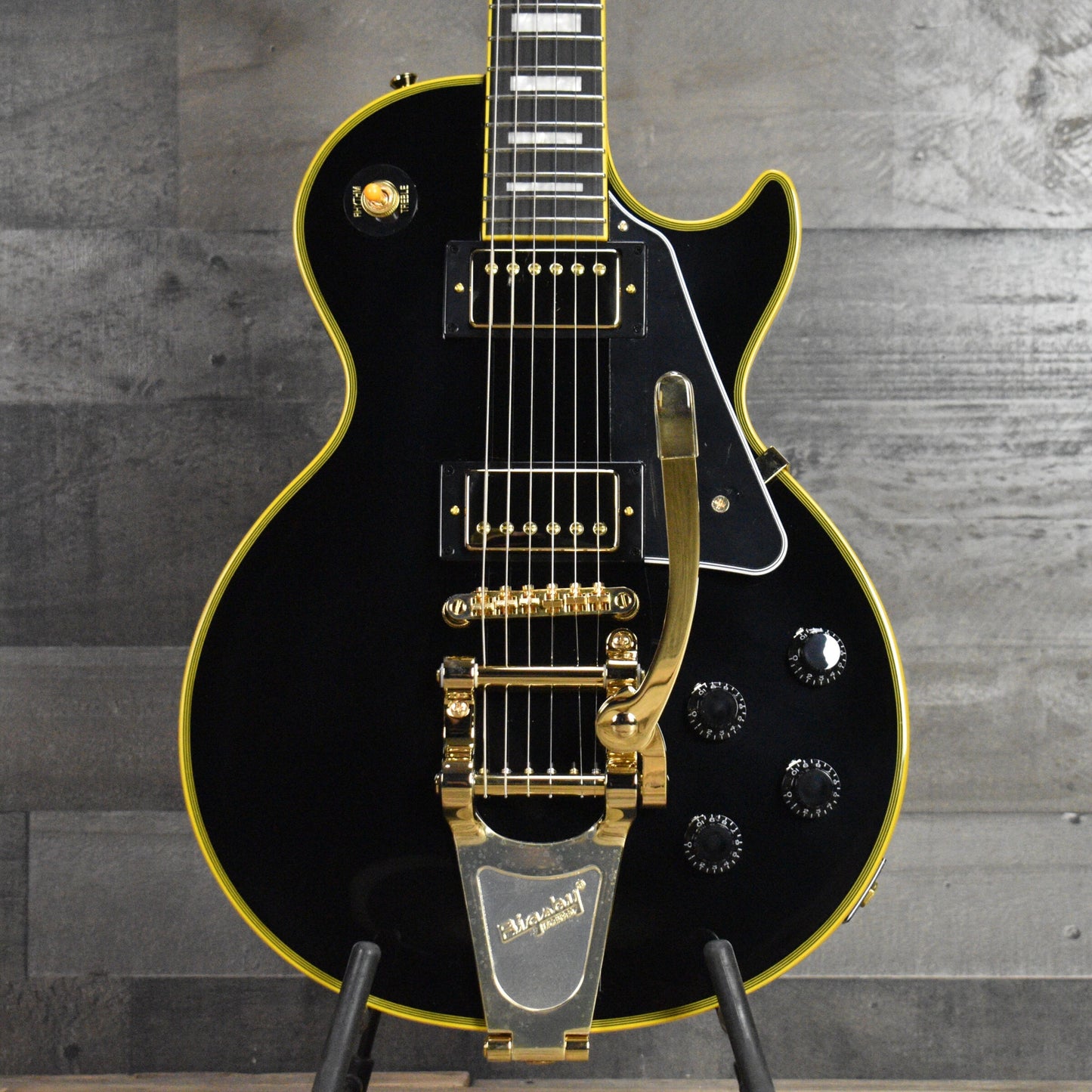 Epiphone Joe Bonamassa 59 Les Paul Custom - Antique Ebony with Hardshell Case