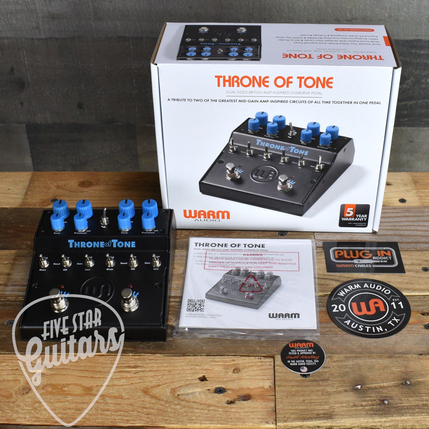 Warm Audio Throne of Tone Overdrive Pedal