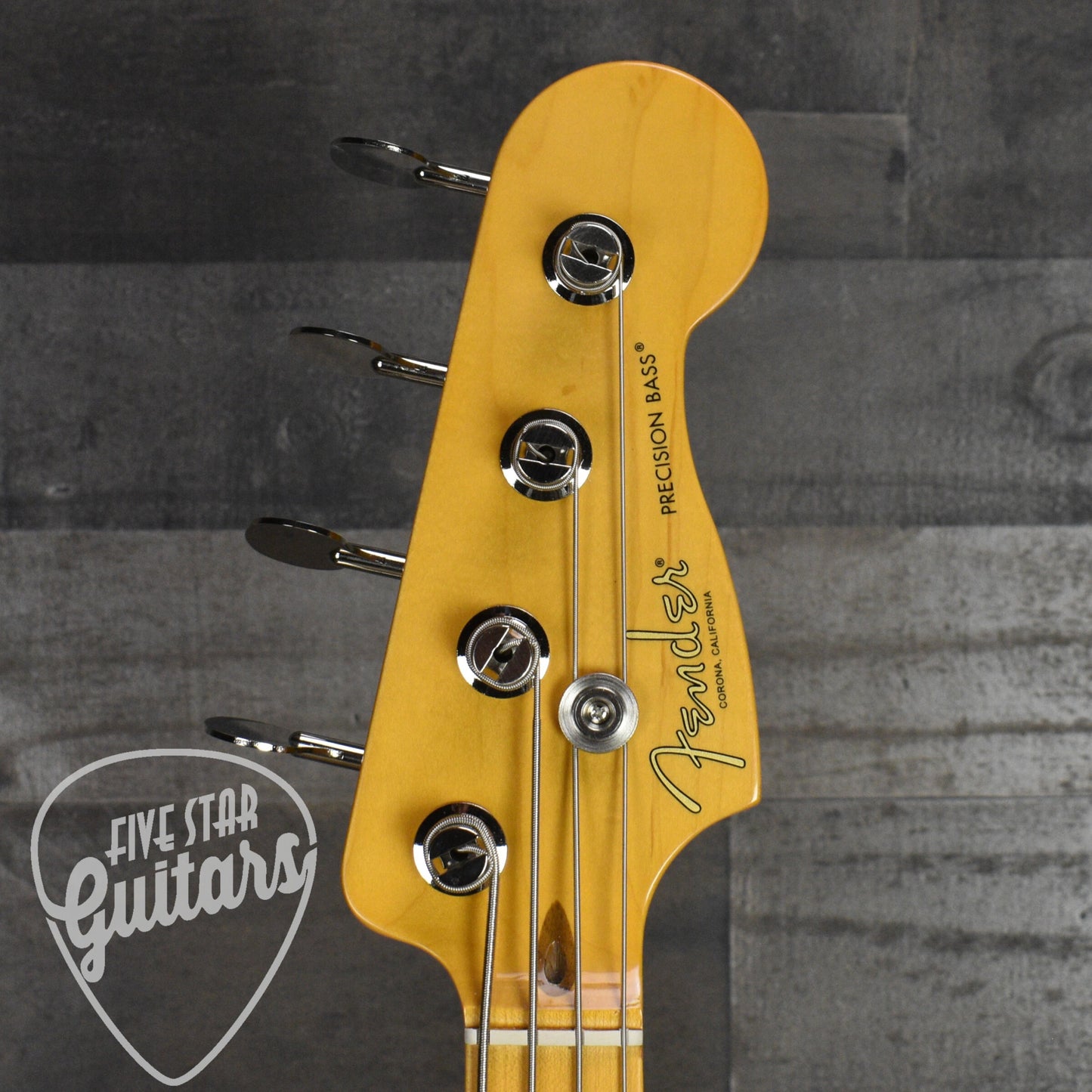 Fender American Professional Classic Precision Bass Maple Fingerboard - Faded Lake Placid Blue with Deluxe Gig Bag