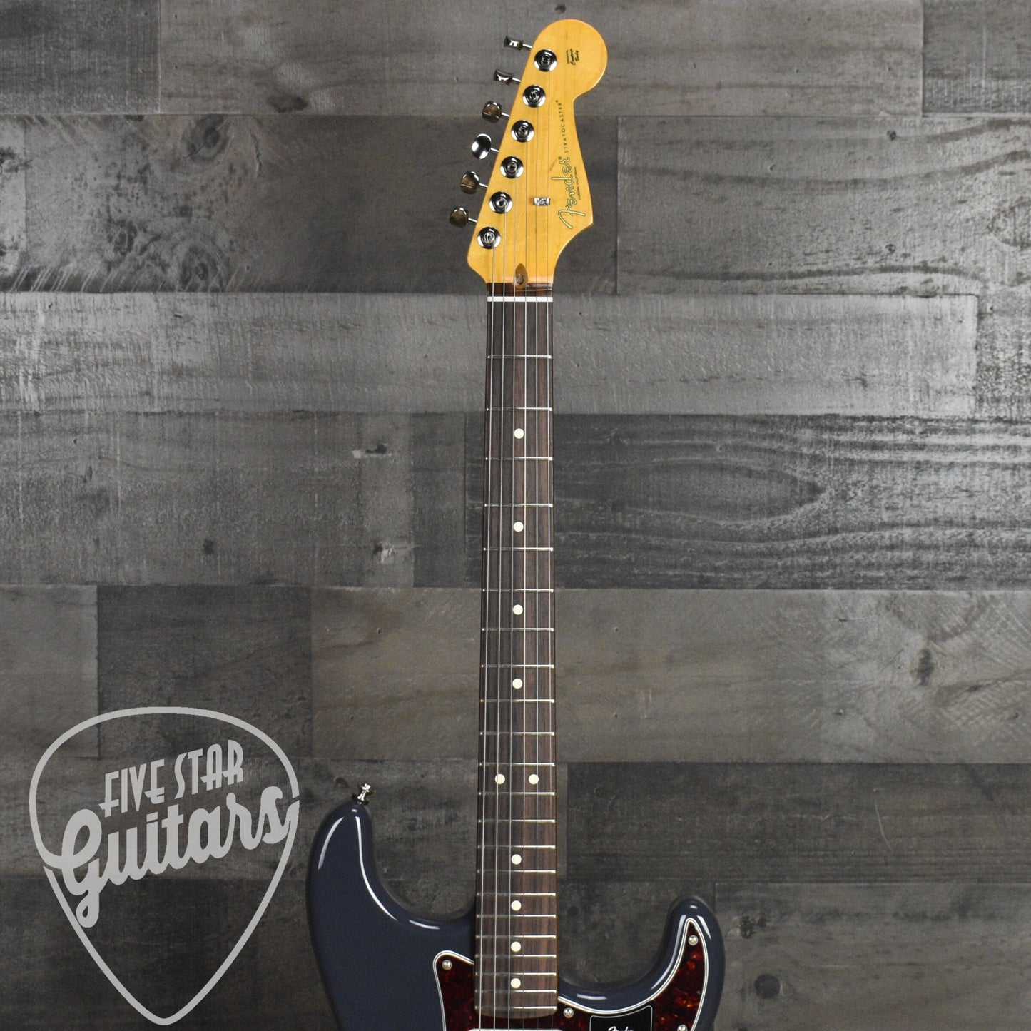 Fender American Professional Classic Stratocaster - Faded Black with Deluxe Gig Bag