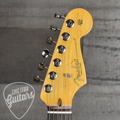 Fender American Professional Classic Stratocaster - Faded Black with Deluxe Gig Bag