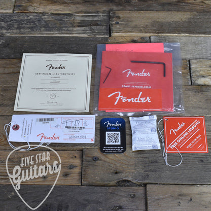 Fender American Professional Classic Stratocaster - Faded Black with Deluxe Gig Bag