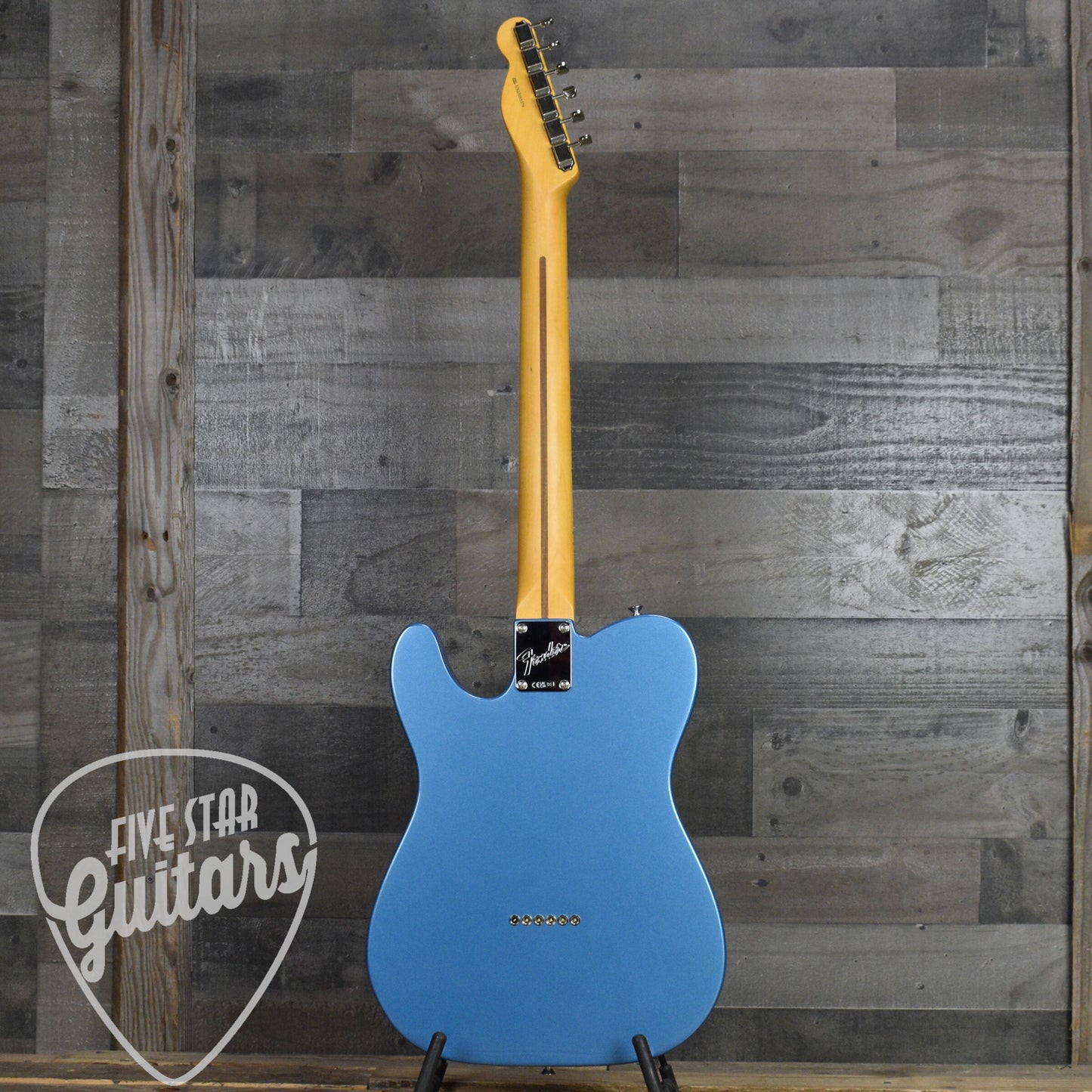 Fender American Professional Classic Hotshot Telecaster Maple Fingerboard - Faded Lake Placid Blue with Deluxe Gig Bag