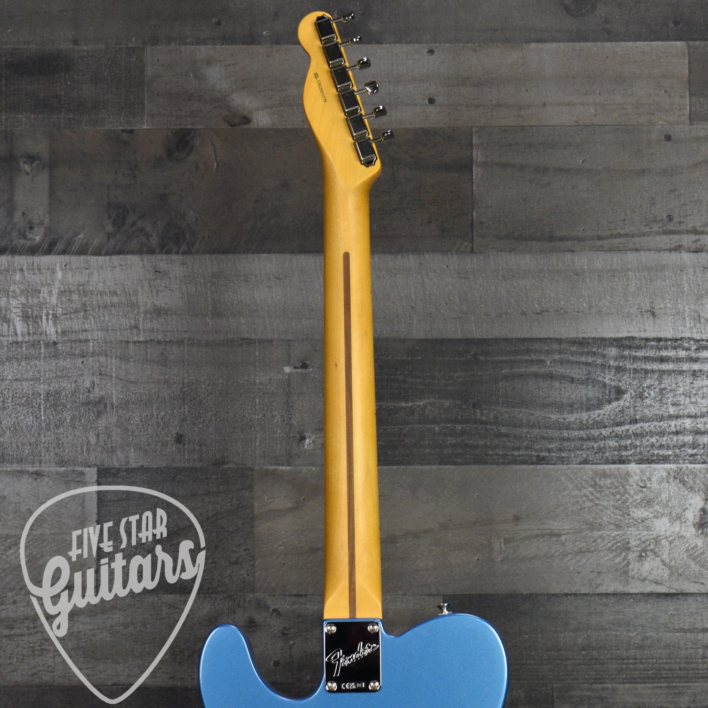 Fender American Professional Classic Hotshot Telecaster Maple Fingerboard - Faded Lake Placid Blue with Deluxe Gig Bag
