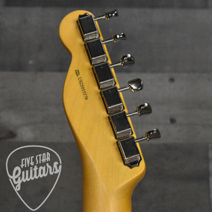 Fender American Professional Classic Hotshot Telecaster Maple Fingerboard - Faded Lake Placid Blue with Deluxe Gig Bag