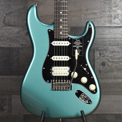 Fender American Professional Classic Stratocaster HSS Rosewood Fingerboard - Faded Sherwood Green Metallic with Deluxe Gigbag