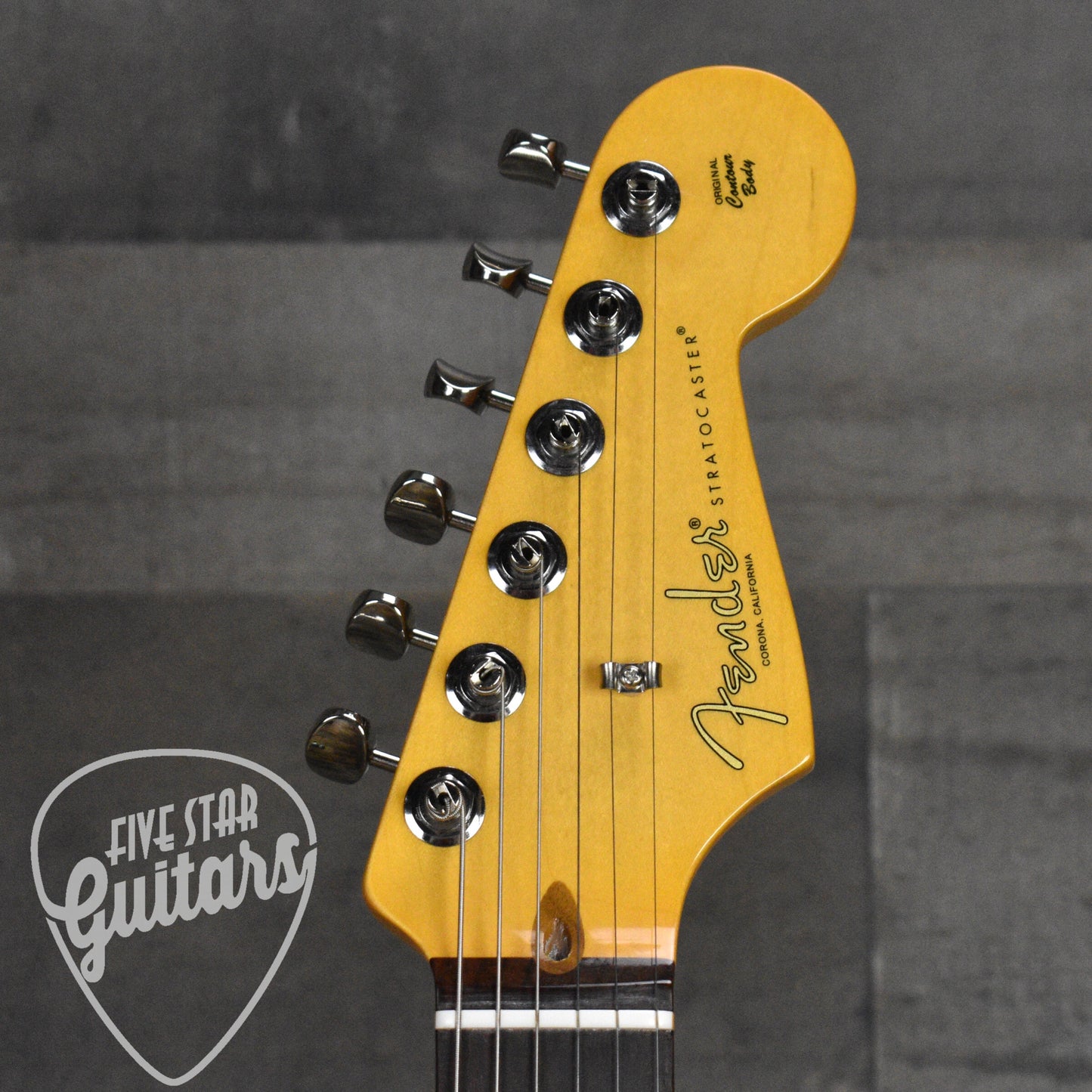 Fender American Professional Classic Stratocaster HSS Rosewood Fingerboard - Faded Sherwood Green Metallic with Deluxe Gigbag