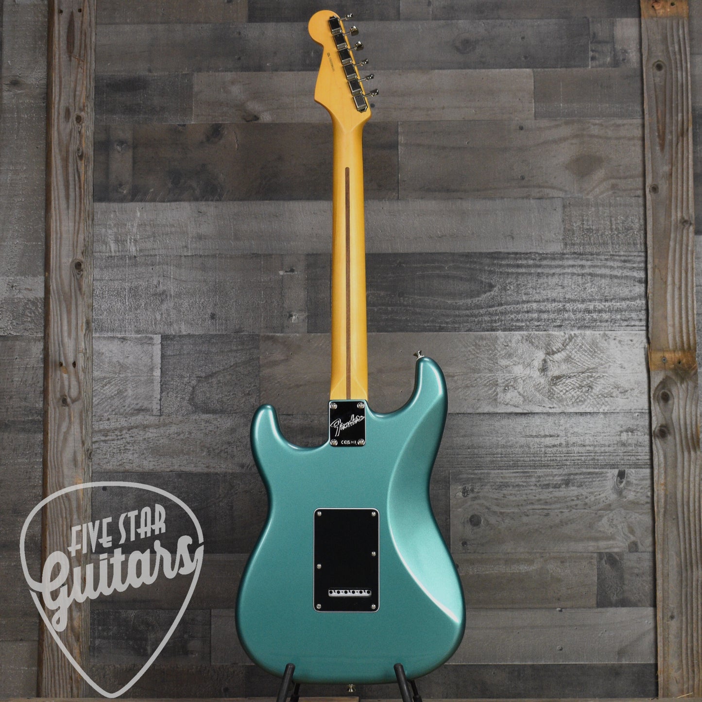 Fender American Professional Classic Stratocaster HSS Rosewood Fingerboard - Faded Sherwood Green Metallic with Deluxe Gigbag