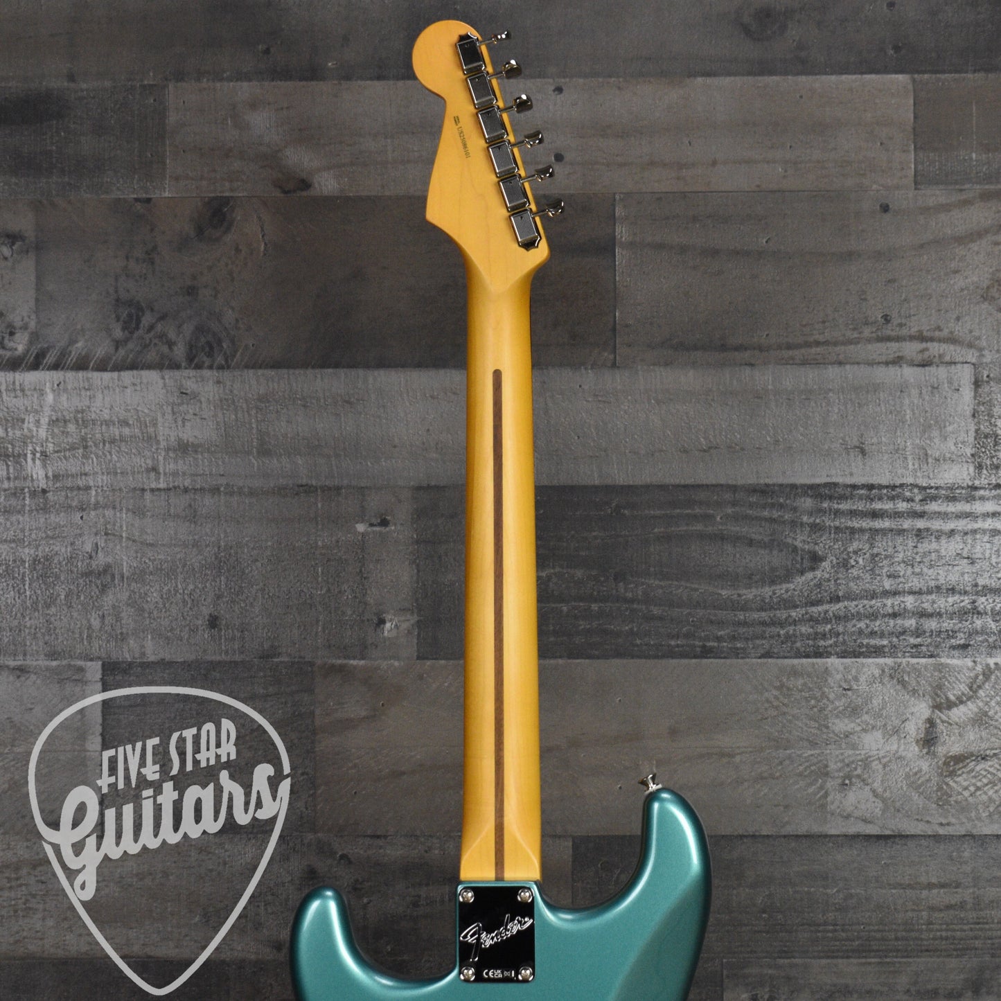 Fender American Professional Classic Stratocaster HSS Rosewood Fingerboard - Faded Sherwood Green Metallic with Deluxe Gigbag