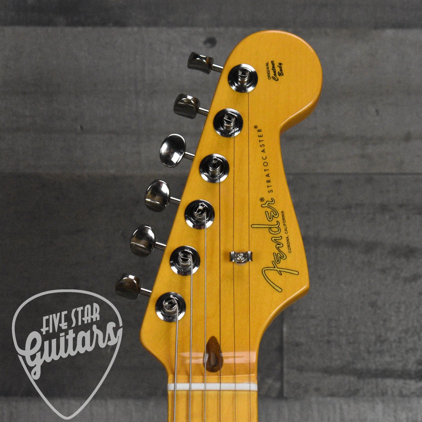 Fender American Professional Classic Stratocaster Maple Fingerboard - Faded Lake Placid Blue with Deluxe Gig Bag