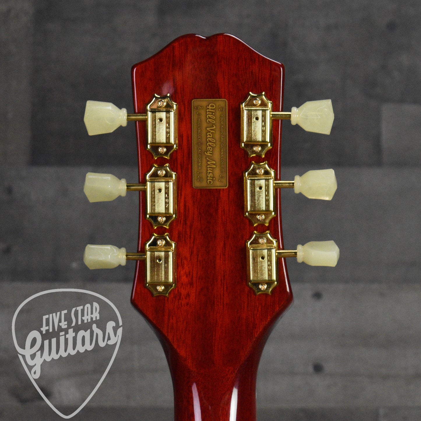 Epiphone Back to the Future ES-345 - Sixties Cherry with Hardshell Case