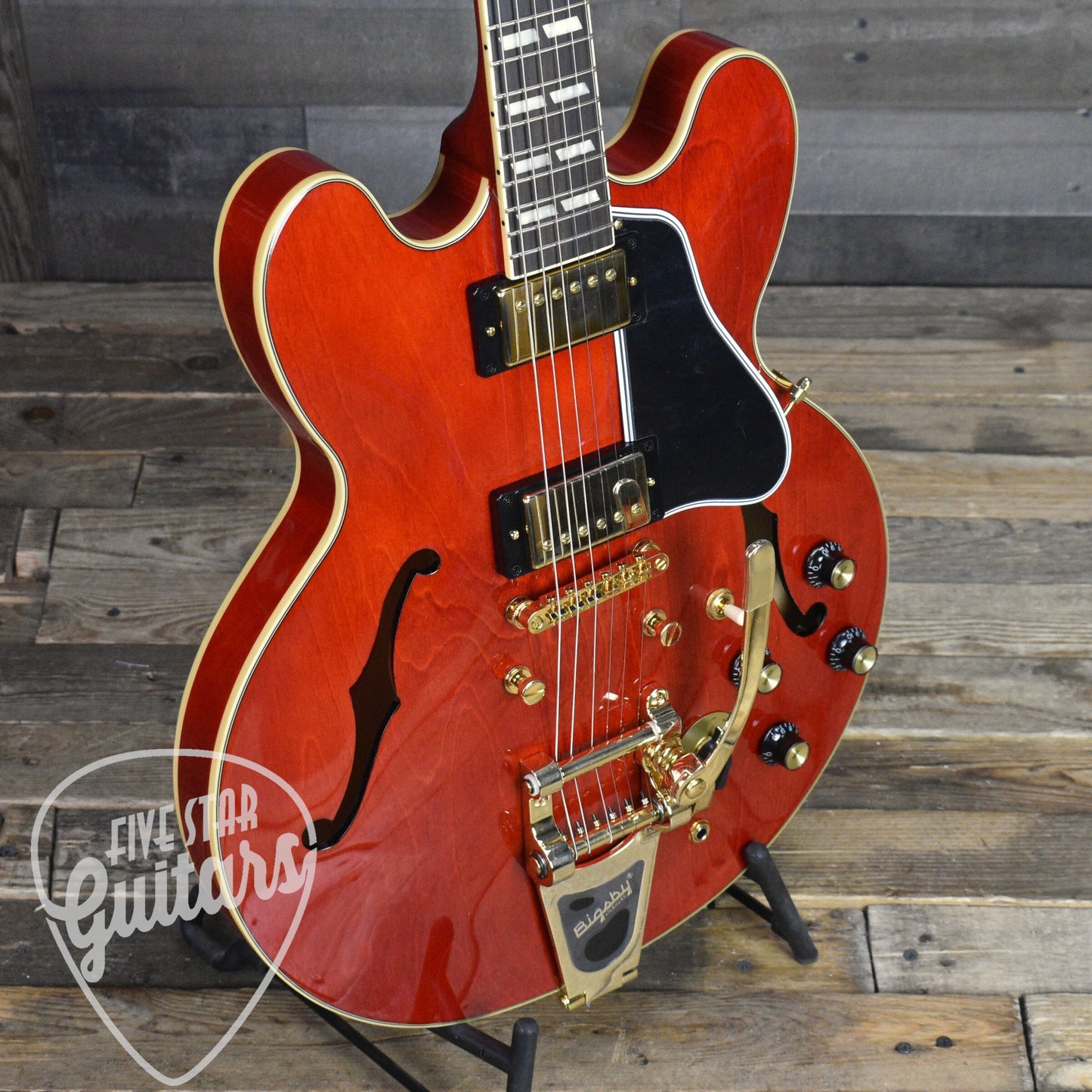 Epiphone Back to the Future ES-345 - Sixties Cherry with Hardshell Case