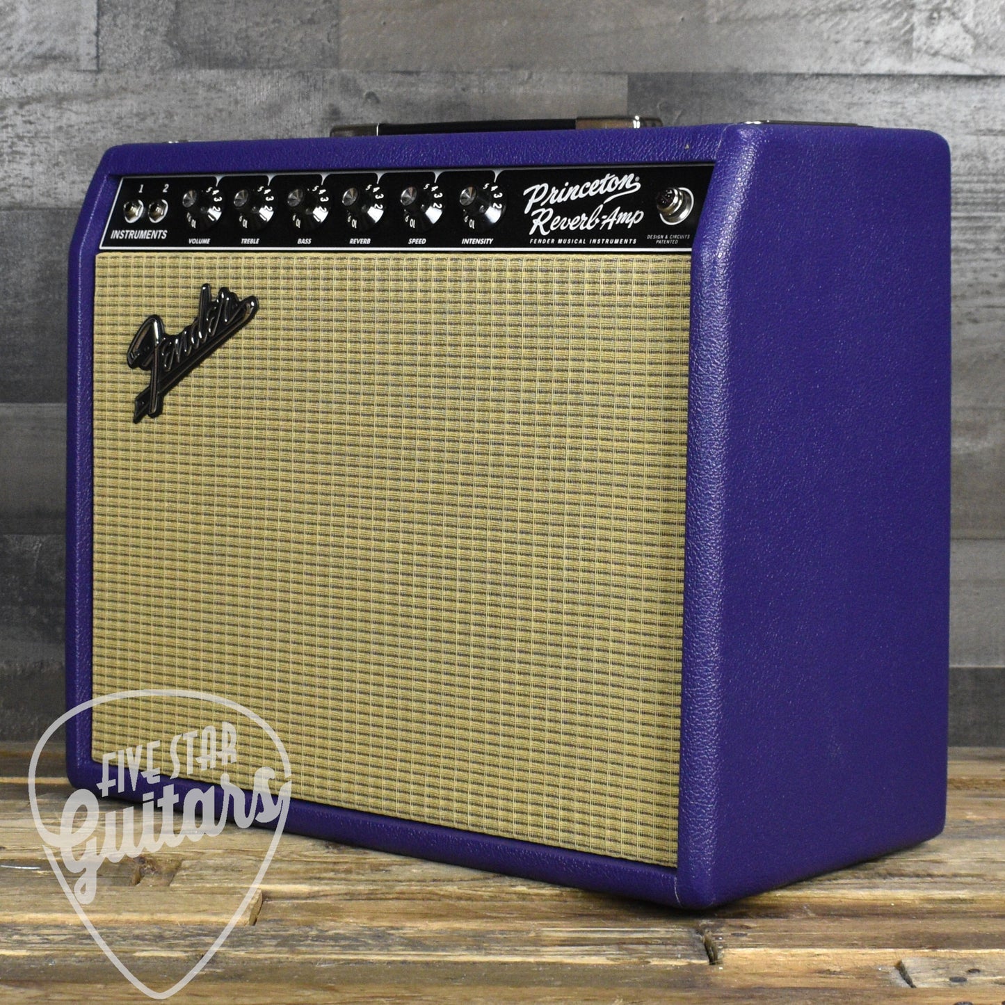 Fender 65 Princeton Reverb - Plum Tolex with Celestion Greenback 120V