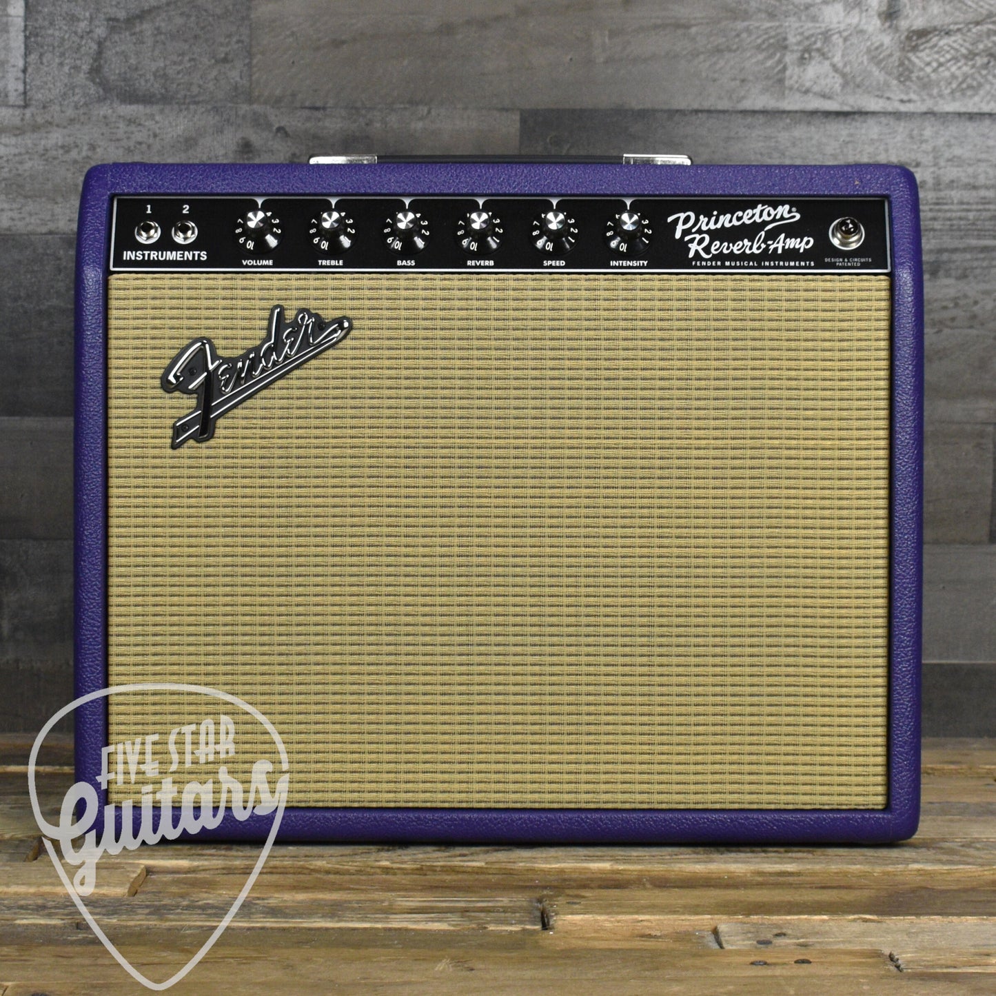 Fender 65 Princeton Reverb - Plum Tolex with Celestion Greenback 120V