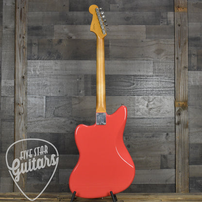 Fender Vintera II Road Worn '50s Jazzmaster Rosewood Fingerboard - Fiesta Red with Hard Shell Case