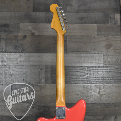 Fender Vintera II Road Worn '50s Jazzmaster Rosewood Fingerboard - Fiesta Red with Hard Shell Case