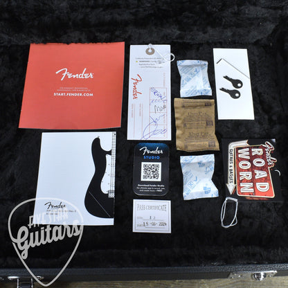 Fender Vintera II Road Worn '50s Jazzmaster Rosewood Fingerboard - Fiesta Red with Hard Shell Case