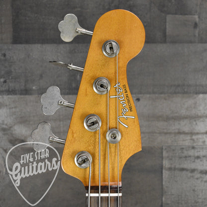Fender Vintera II Road Worn '60s Precision Bass Rosewood Fingerboard - Charcoal Frost Metallic with Hardshell Case