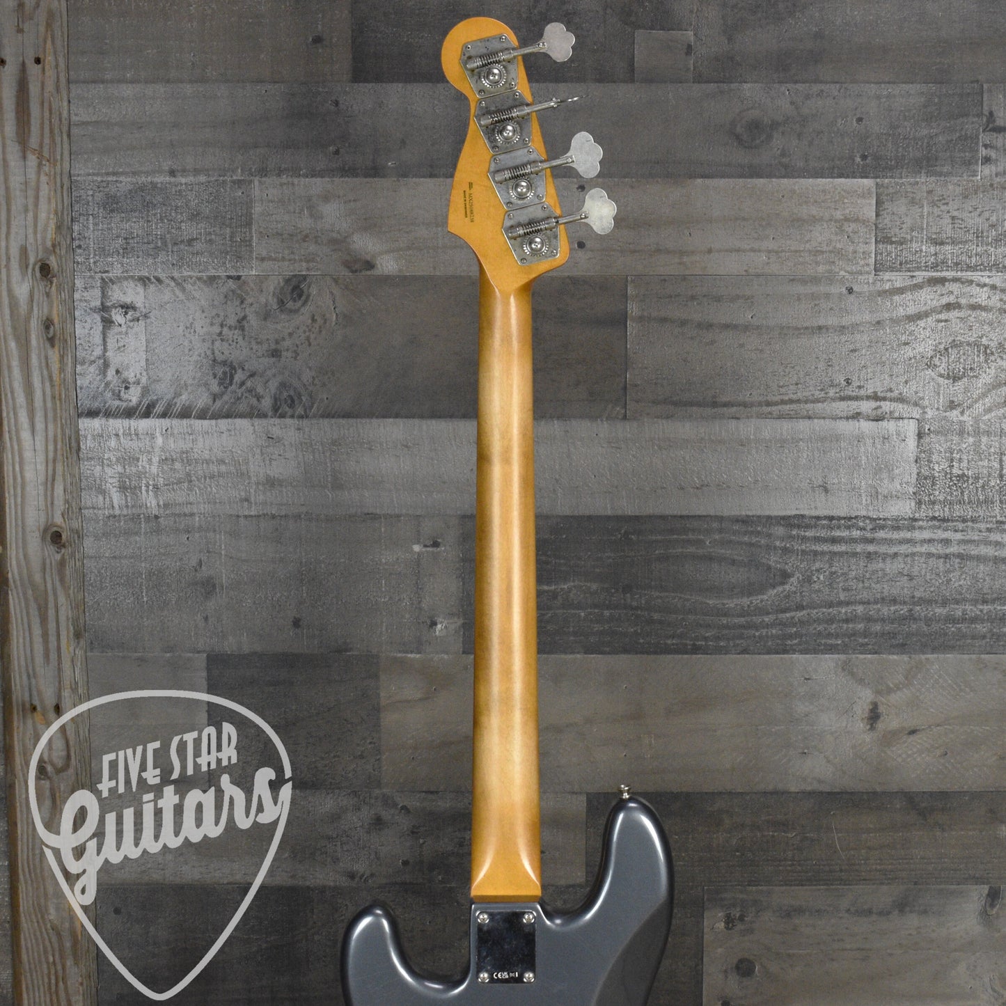 Fender Vintera II Road Worn '60s Precision Bass Rosewood Fingerboard - Charcoal Frost Metallic with Hardshell Case
