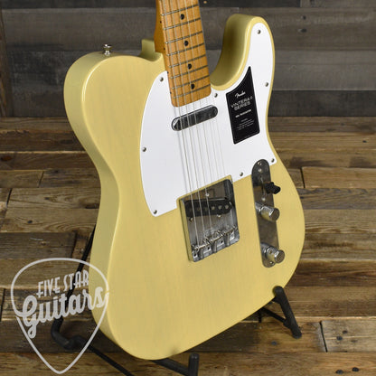 Fender Vintera II Road Worn '60s Telecaster, Maple Fingerboard - Blonde with Hardshell Case