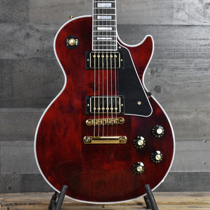 Gibson Les Paul Custom 70s - Wine Red with Gibson Hardshell Case